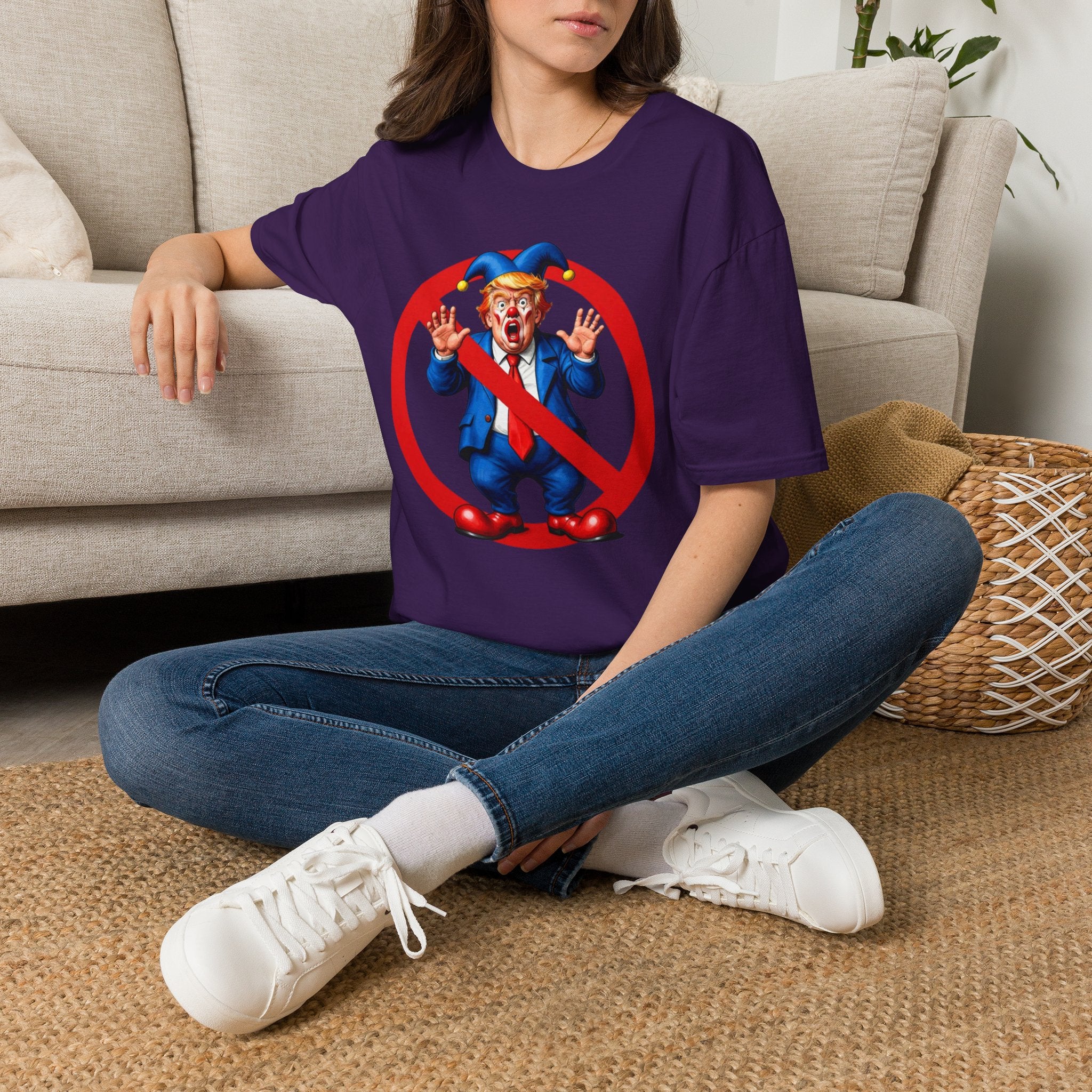 NO CROWN FOR THE CLOWN T-Shirt - NO KINGS IN AMERICA