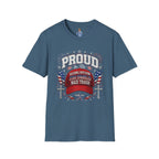 Star Spangled Awesome Graphic Tee ("Proud to Be Delusional Bootlicking Nazi Trash")