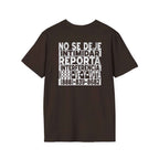 NO SE DEJE INTIMIDAR. Know Your Rights Voting Tee-Spanish