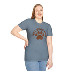 Free Bear Hugs T-Shirt — Cute Paw Print Wildlife Tee