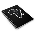 Empowerment Spiral Notebook - Ruled Lines with Africa Design