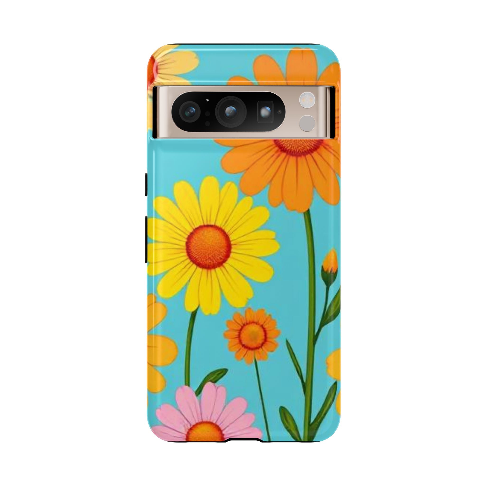 Floral Daisy Tough Case for Android