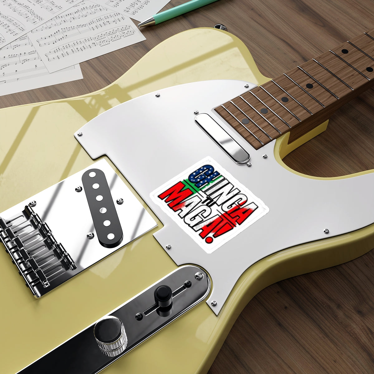 Die-Cut Stickers - CHINGA TU MAGA!