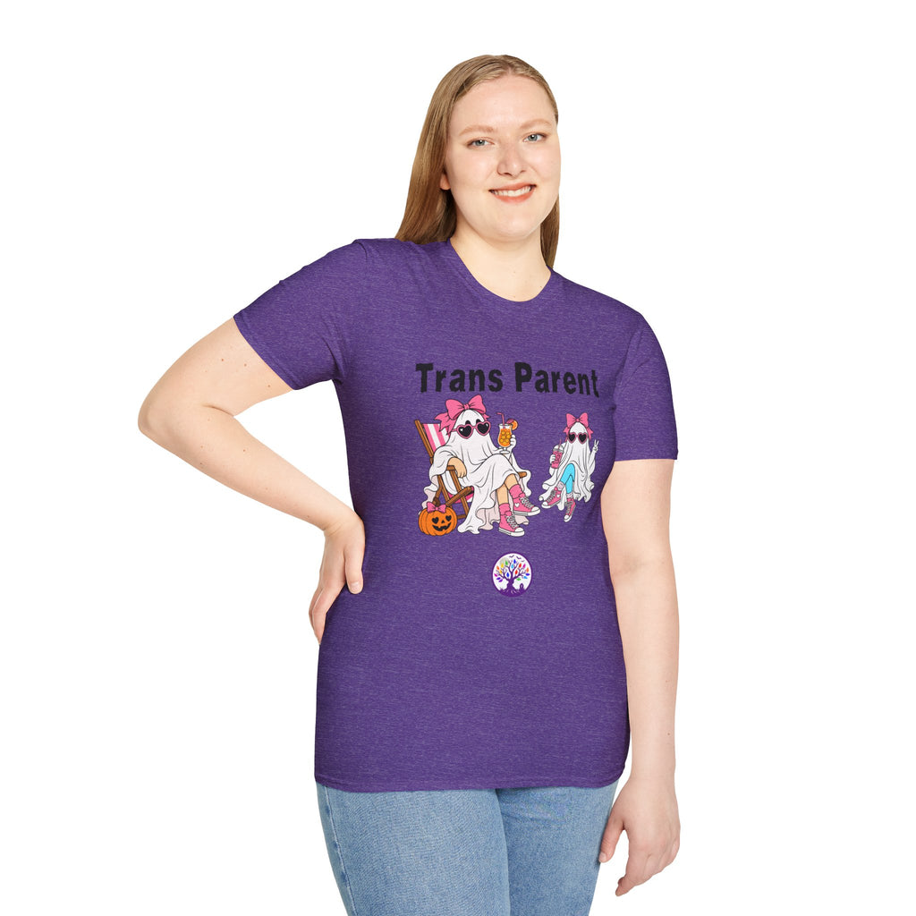 Trans Parent 1 Halloween Pride Tree Las Vegas T-Shirt