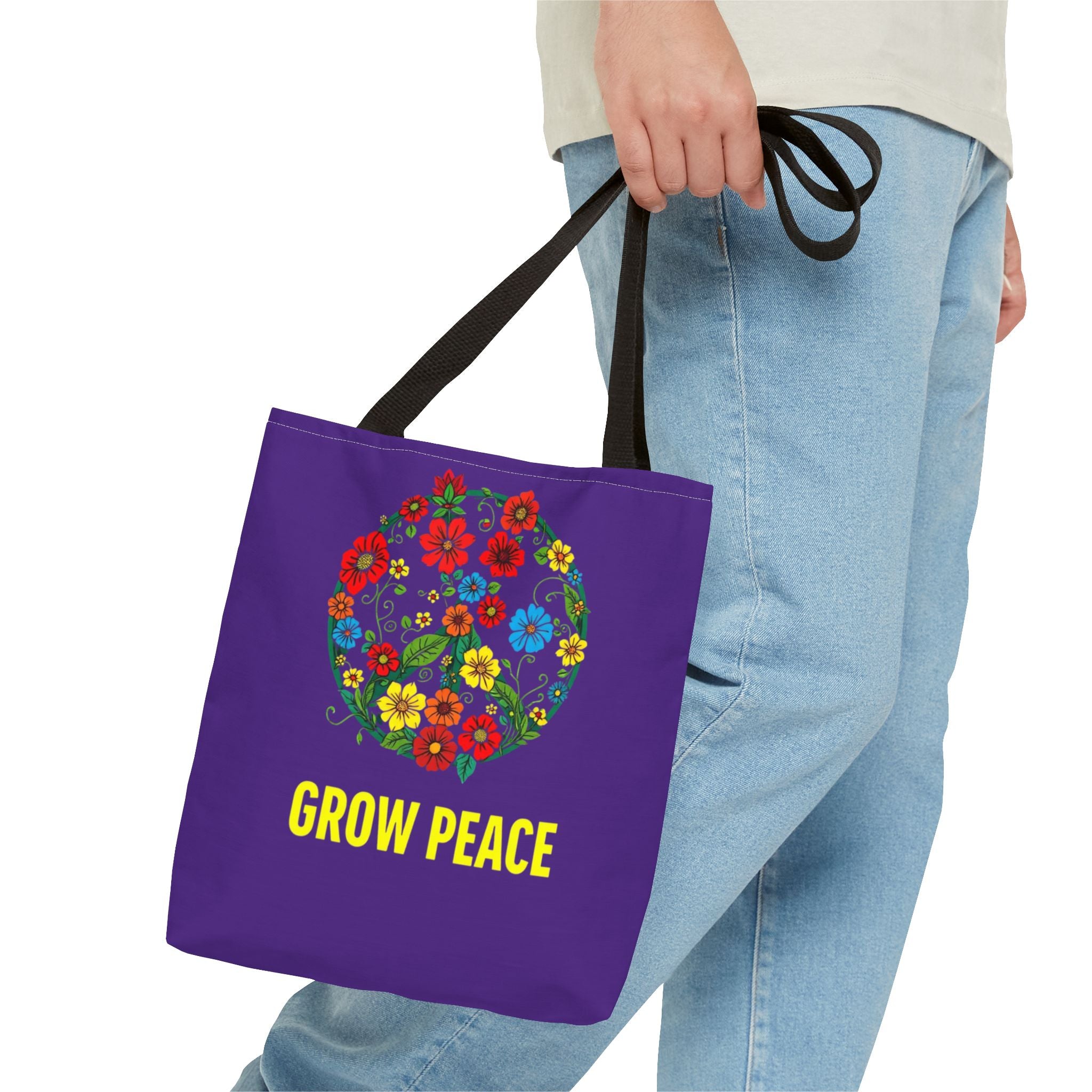Grow Peace Tote Bag
