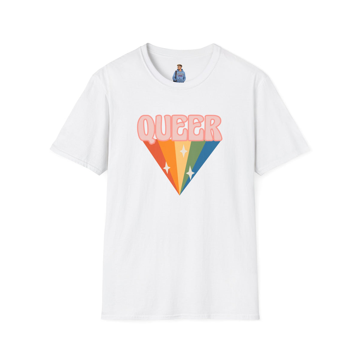 Queer Rainbow Sparkle Pride Tree Las Vegas T-Shirt