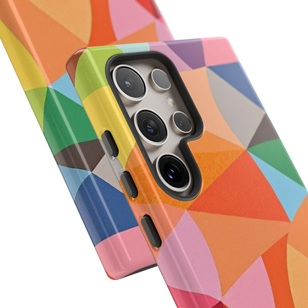 Colorful Geometric Tough Case for Android