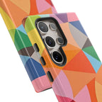 Colorful Geometric Tough Case for Android