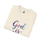 God Is Love T-Shirt — Colorful Tee