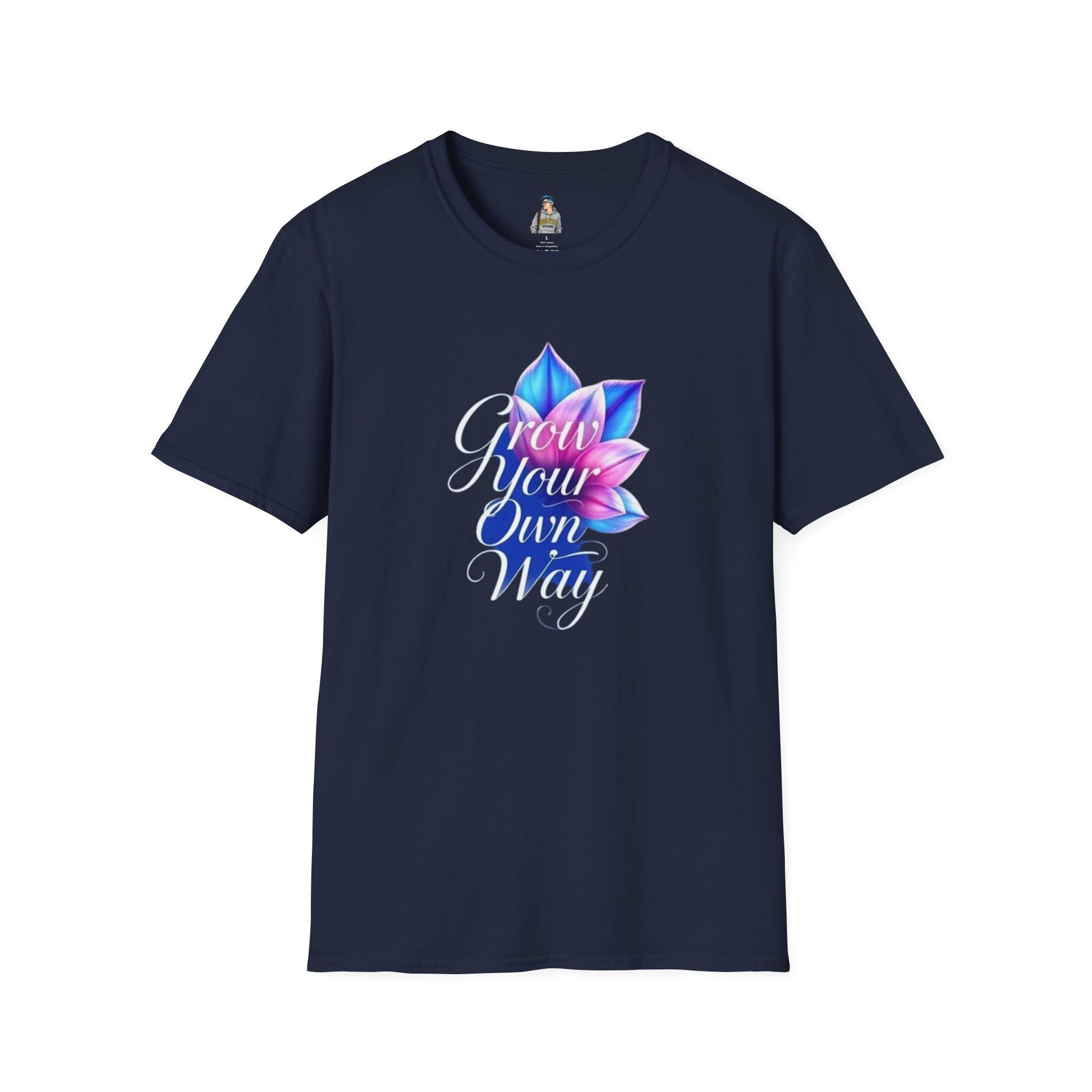 Empowerment Lotus, Grow Your Own Way T-Shirt
