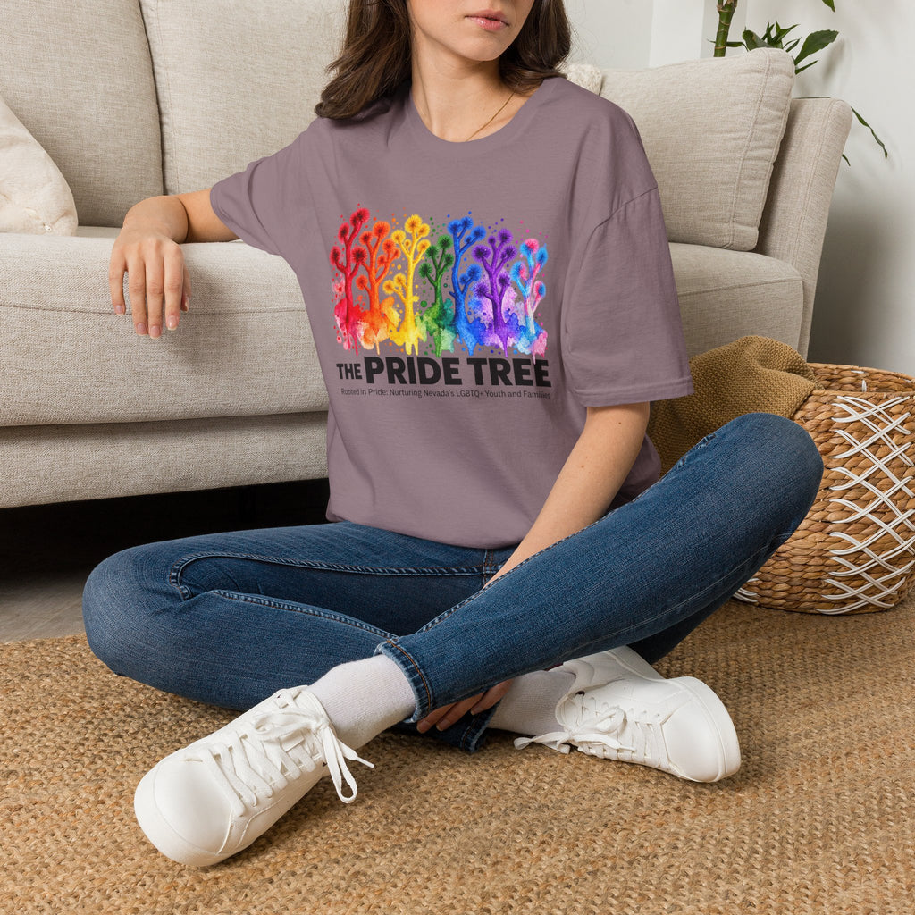 Pride Tree Las Vegas T-Shirt - Black Text