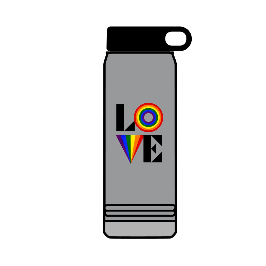 Rainbow Love 32oz Water Bottle