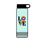 Rainbow Love 32oz Water Bottle