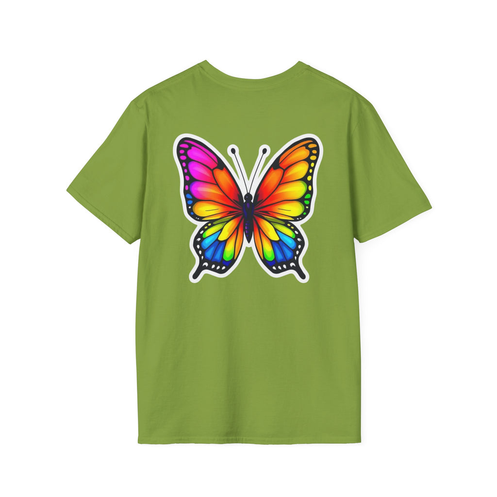 Rainbow Butterfly Cocoon Pride T-Shirt