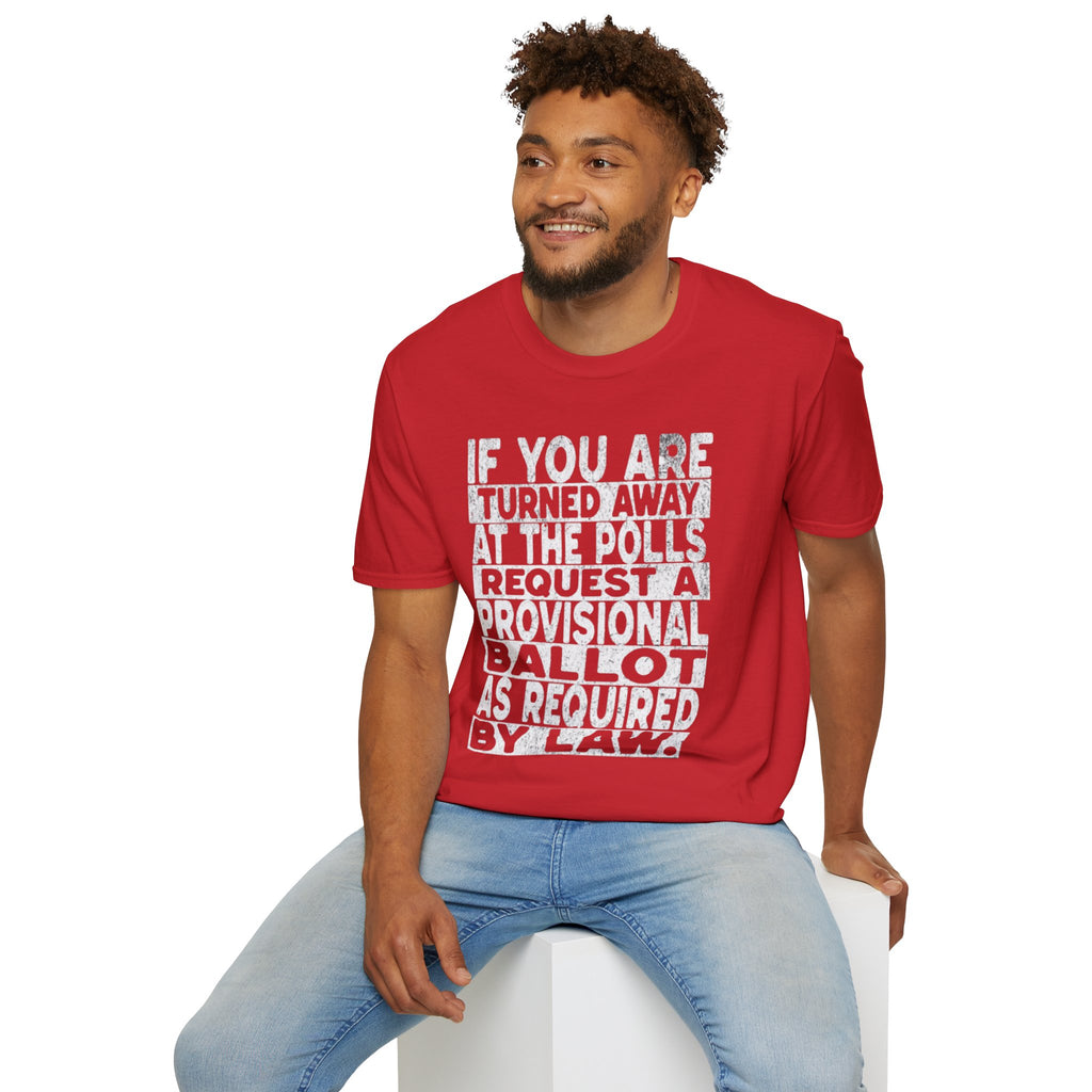 Do Not Be Intimidated Know Your Rights Voting Tee-English