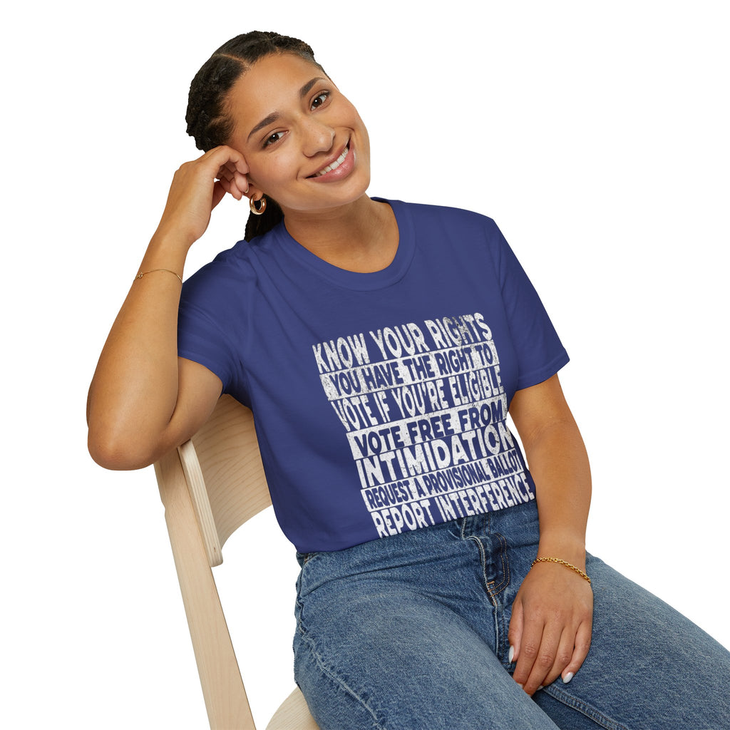 Know Your Voting Rights T-Shirt
