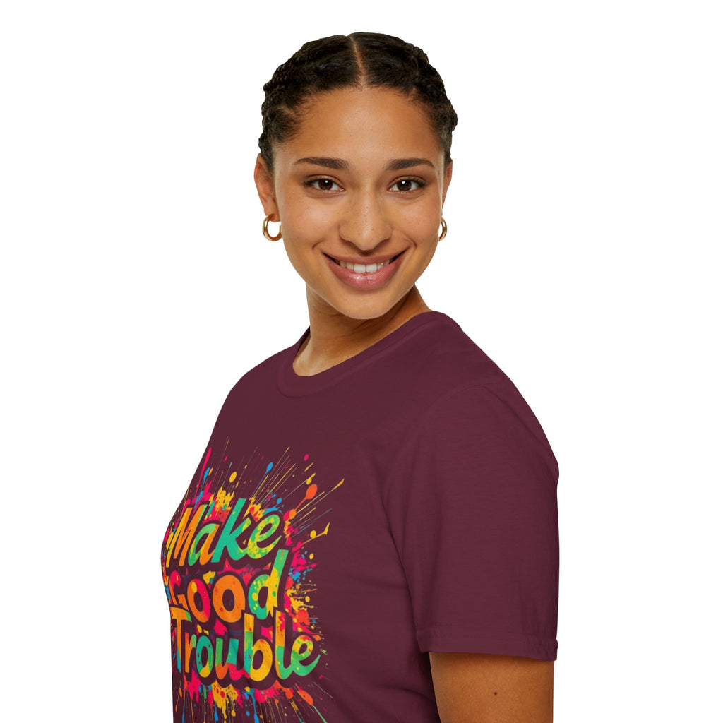 Color Splash, Make Good Trouble Tee