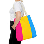 Pansexual Pride Flag Tote Bag