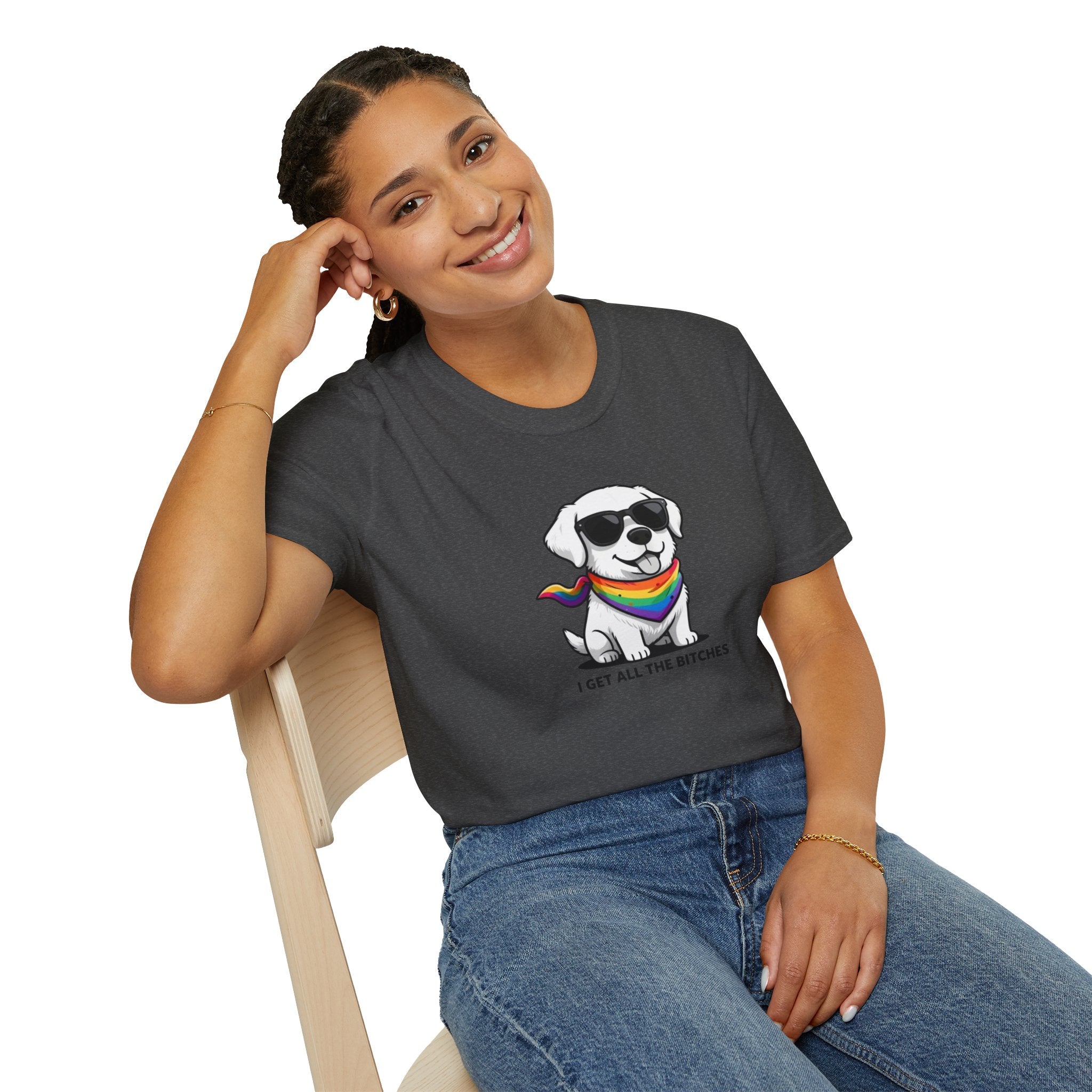 Cute Puppy Pride T‑Shirt