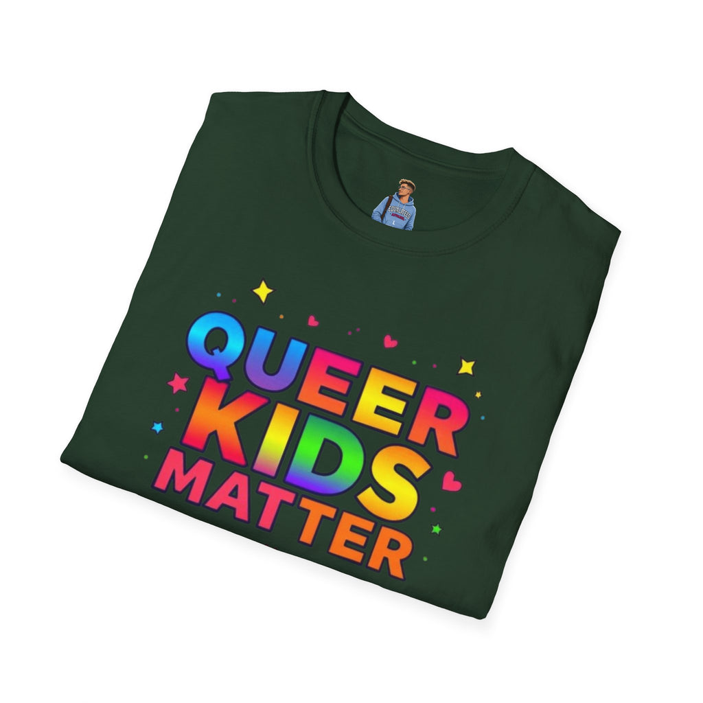 Colorful Queer Kids Matter Pride T-Shirt
