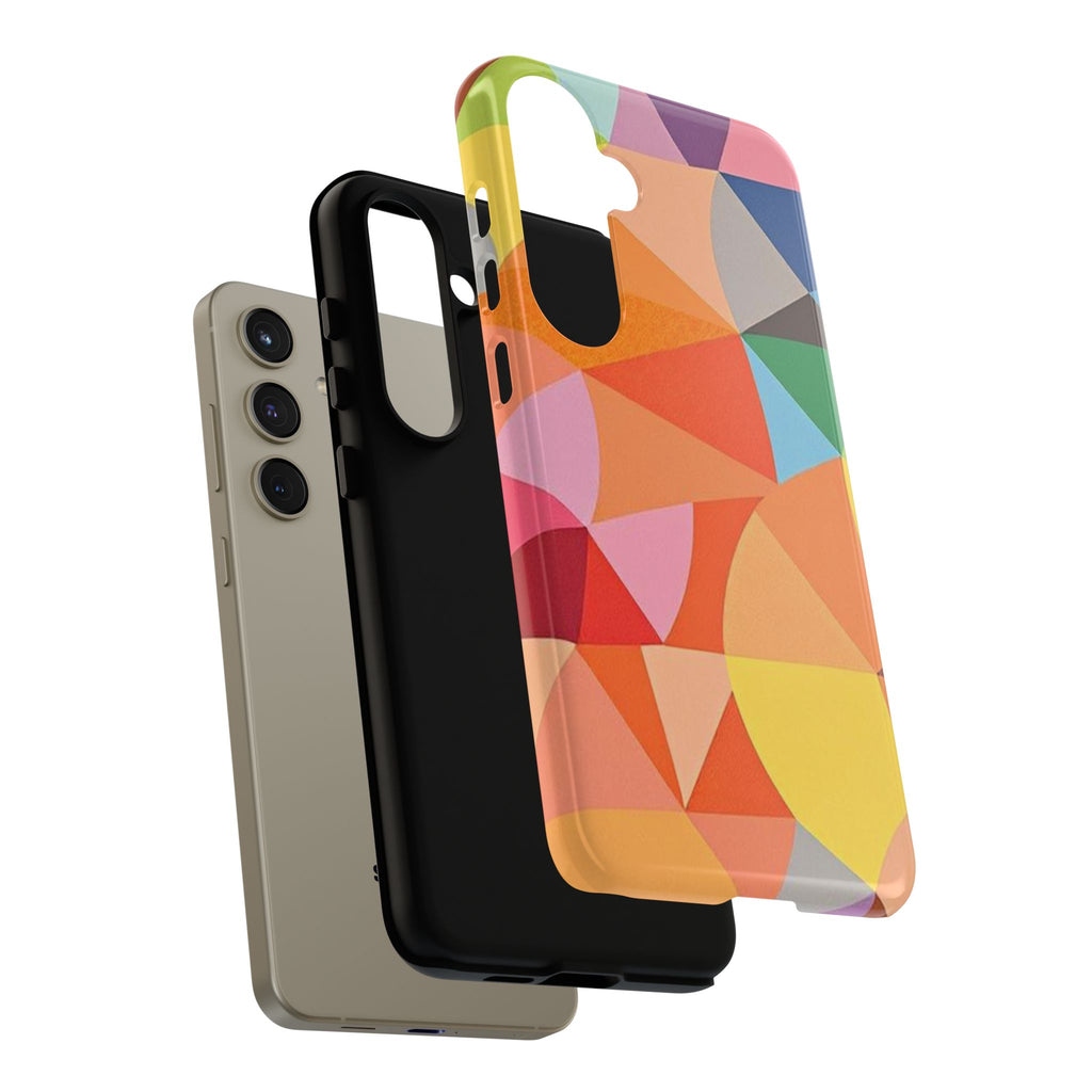 Colorful Geometric Tough Case for Android