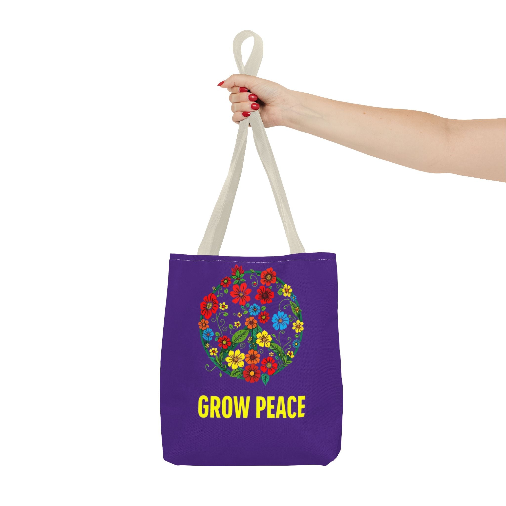 Grow Peace Tote Bag
