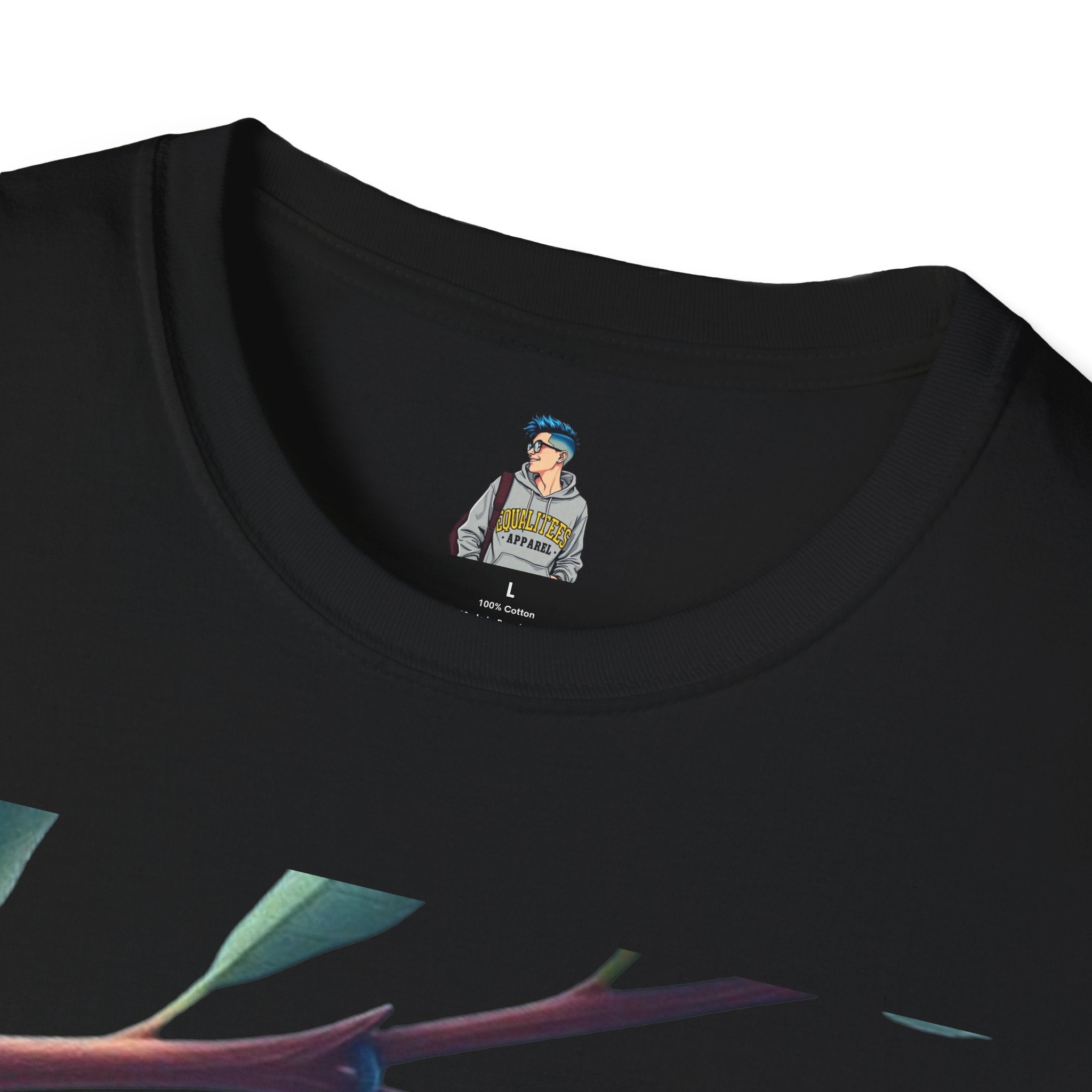 Trans Caterpillar to Butterfly Graphic T-Shirt