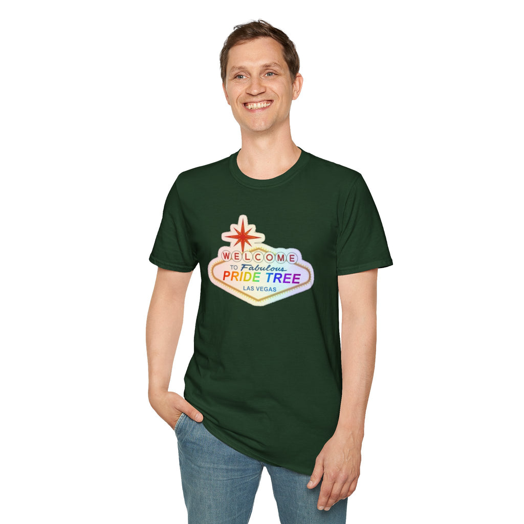 Welcome to Fabulous Pride Tree Las Vegas T-Shirt