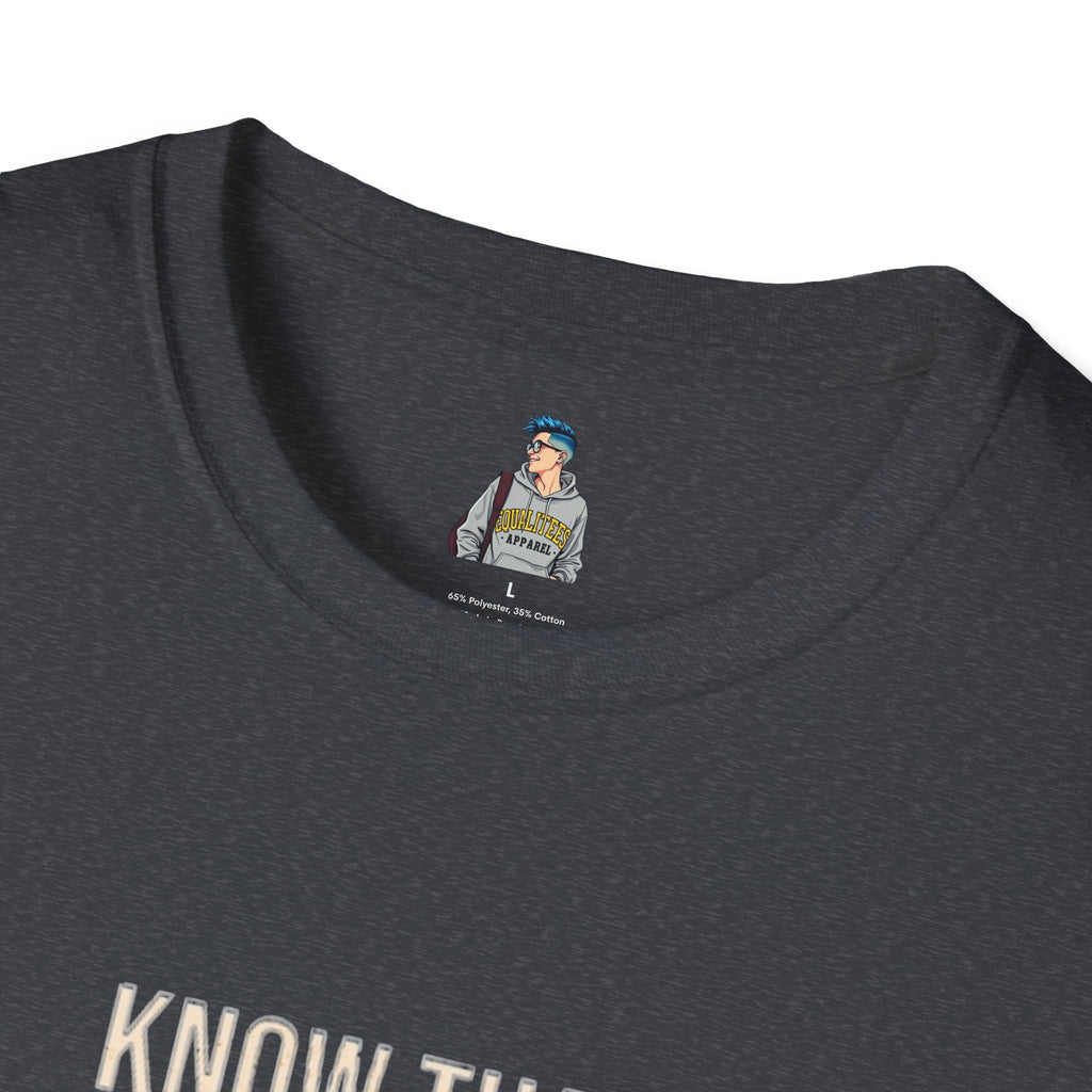Safety Pin Know That You Are Loved Inspirational Tee Unisex Softstyle T-Shirt
