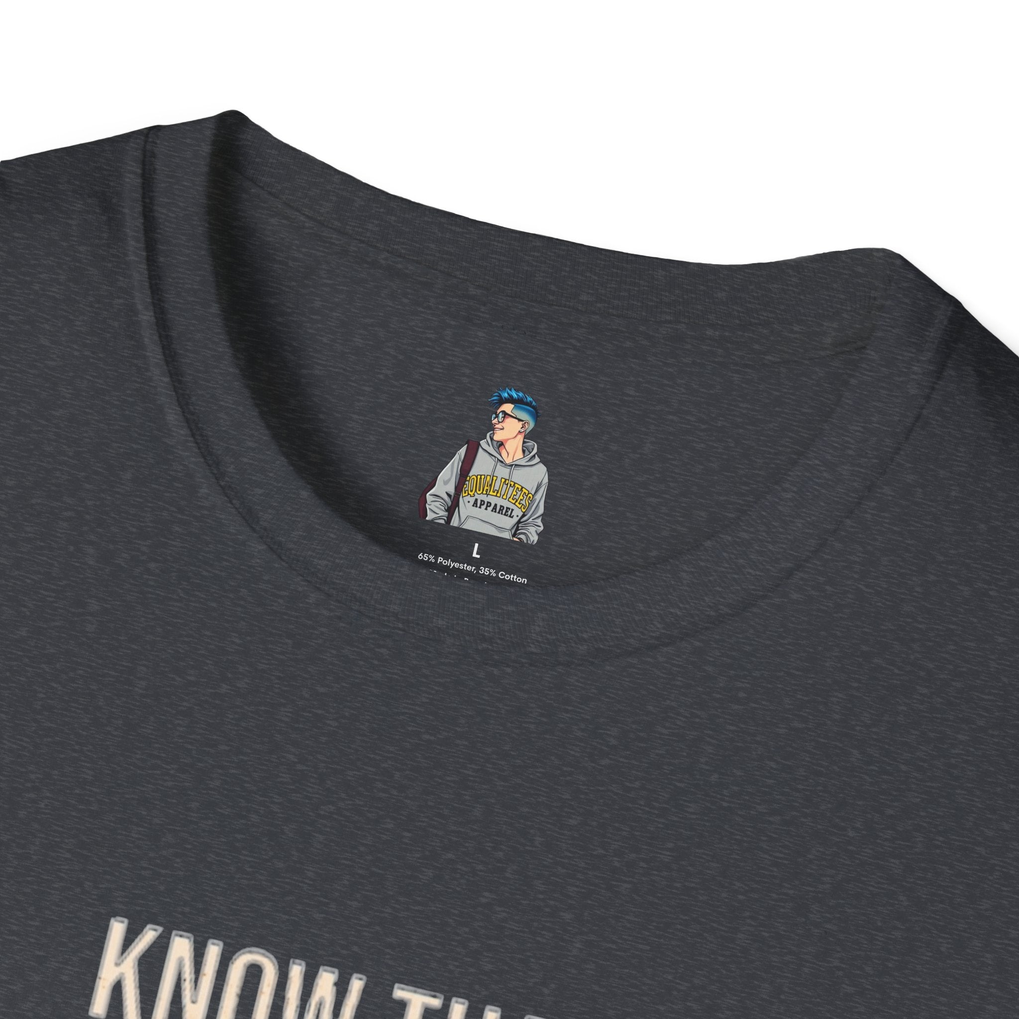 Safety Pin Know That You Are Loved Inspirational Tee Unisex Softstyle T-Shirt
