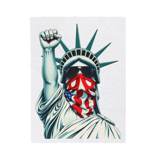 #RESIST Velveteen Plush Blanket – for Comfort and Warmth