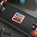 Die-Cut Stickers - Keep Immigrants Deport Fascists Protest Sticker