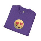 Heart Eyes Emoji - Unisex Softstyle T-Shirt