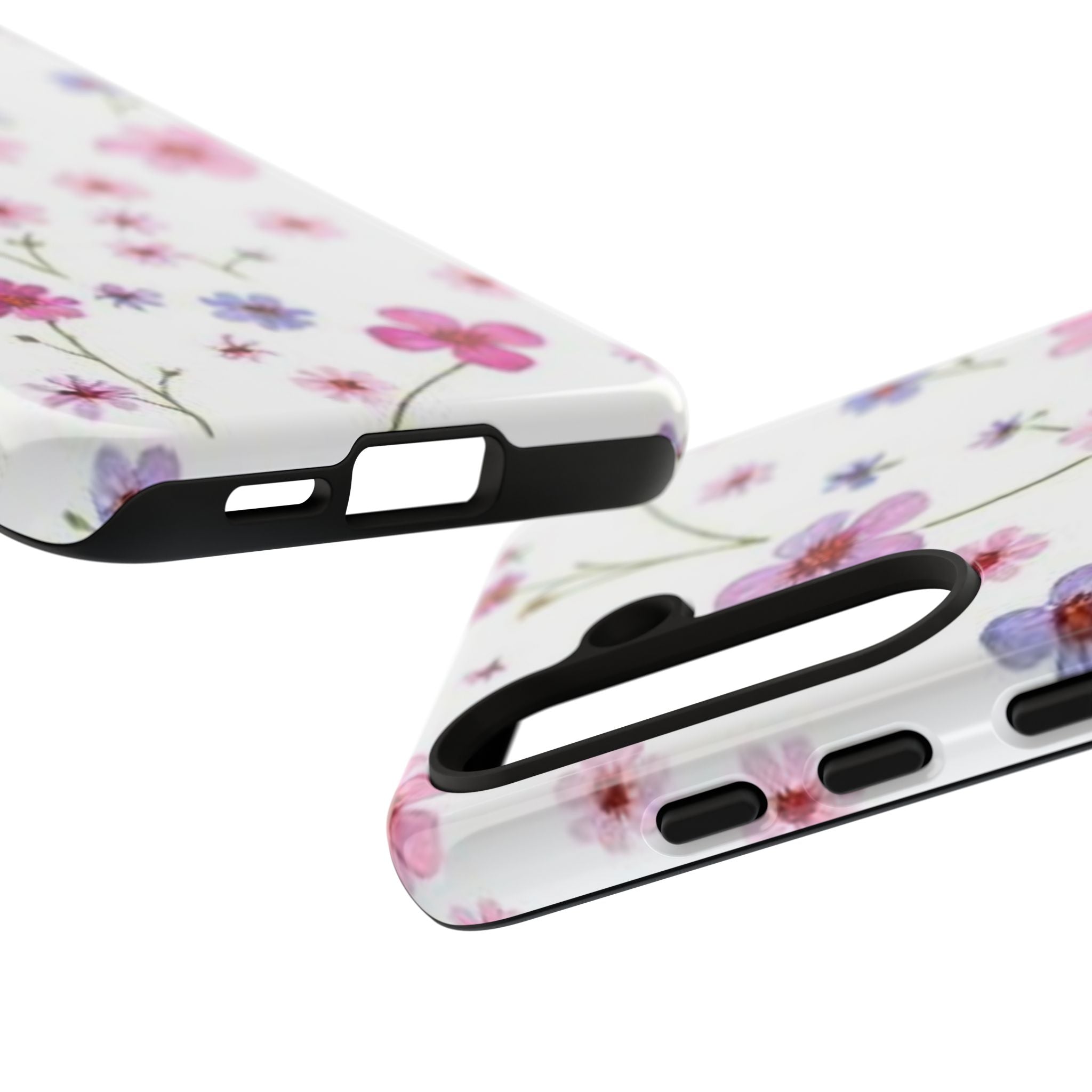 Pink Wildflower Tough Case for Android