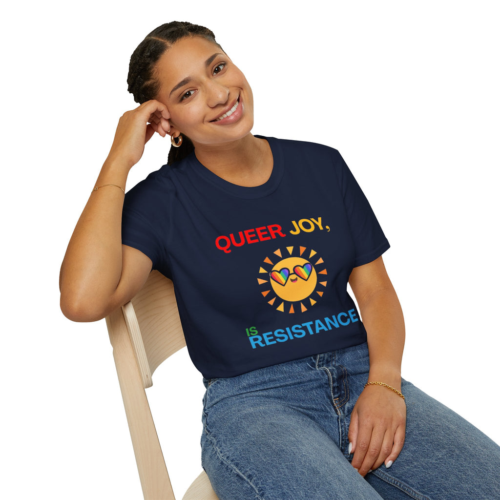 Queer Joy Is Resistance Pride Tree Las Vegas T-Shirt