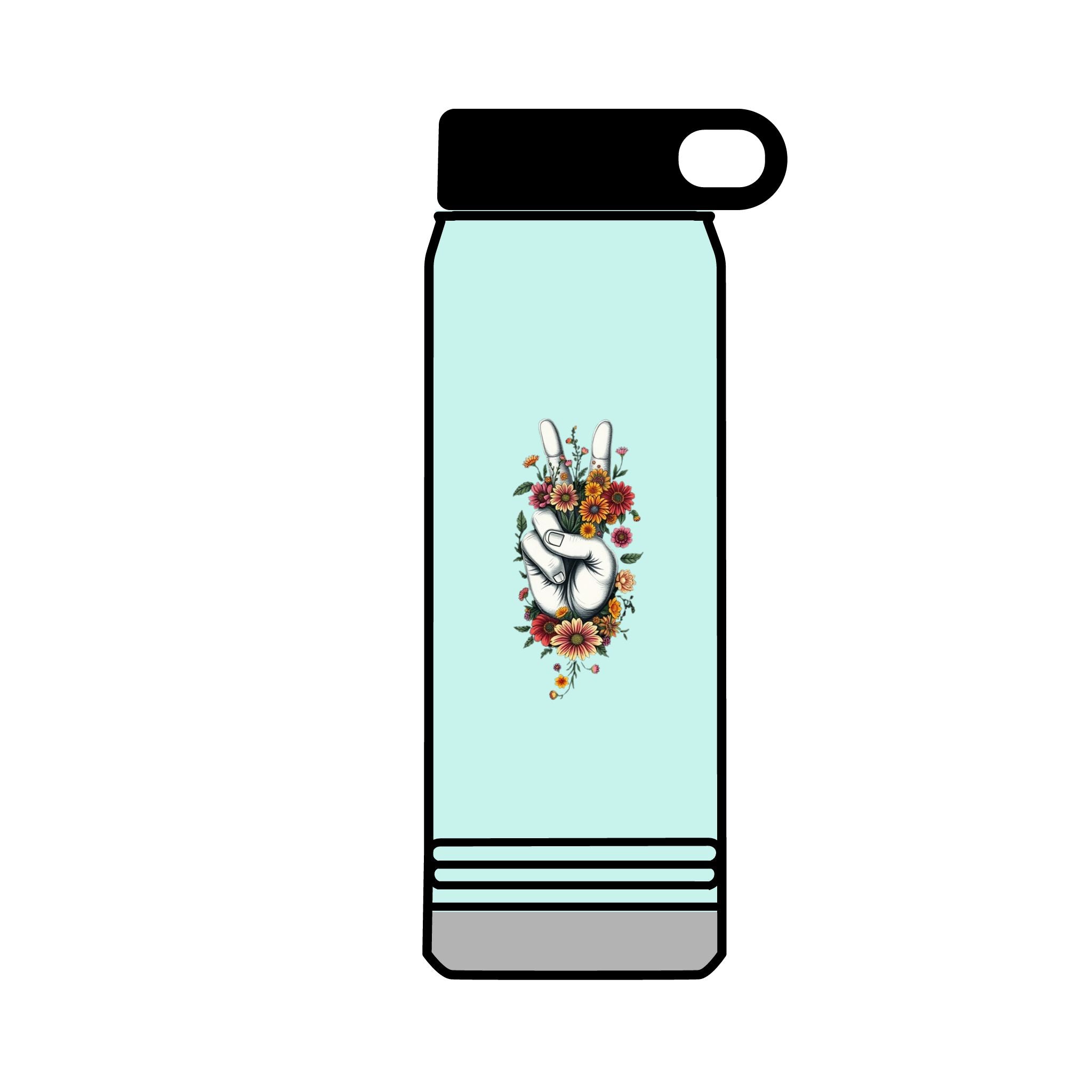 Grow Peace 32oz Water Bottle
