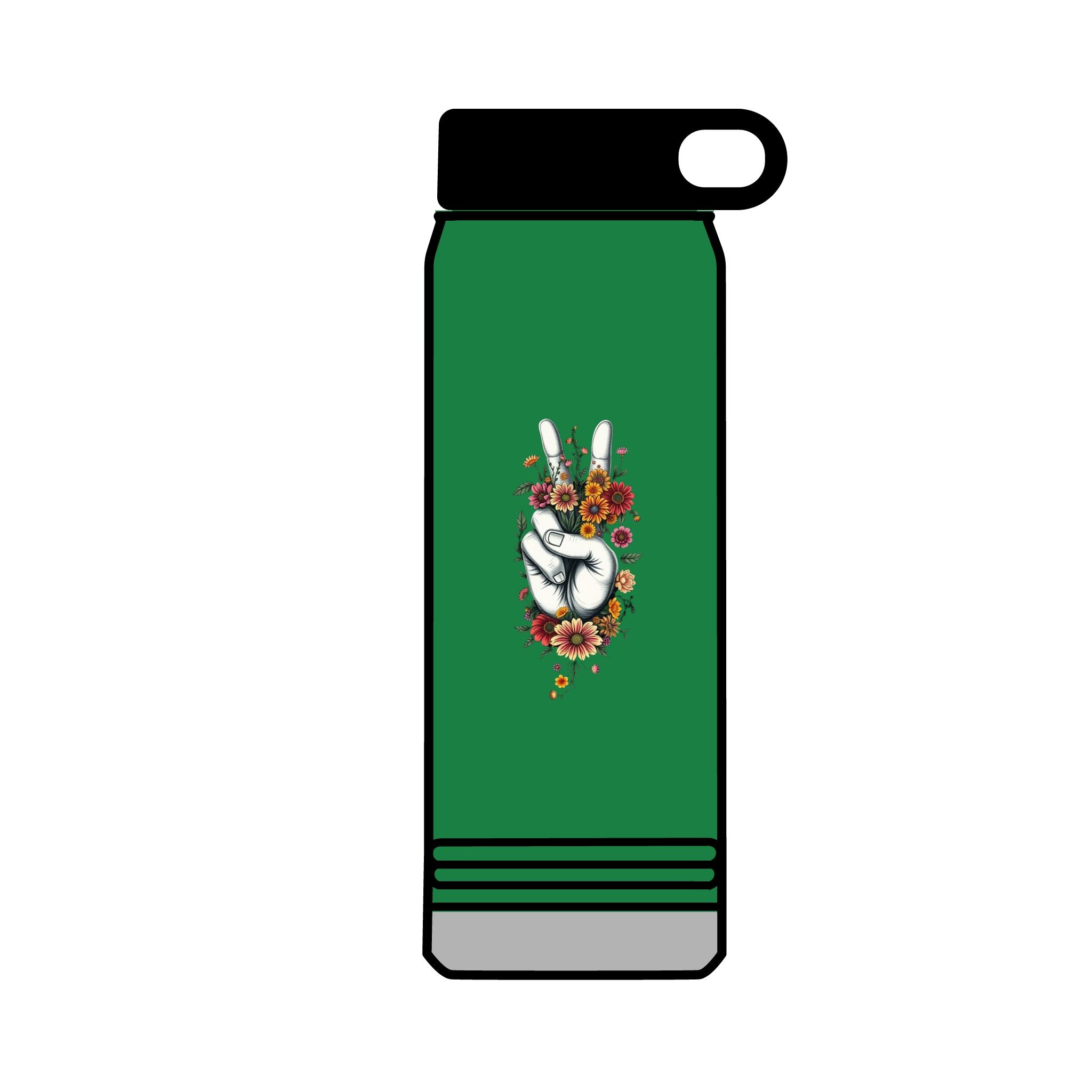Grow Peace 32oz Water Bottle
