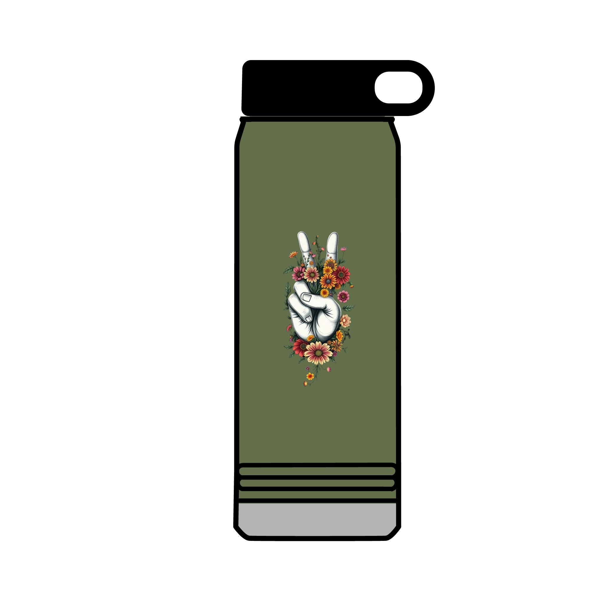 Grow Peace 32oz Water Bottle