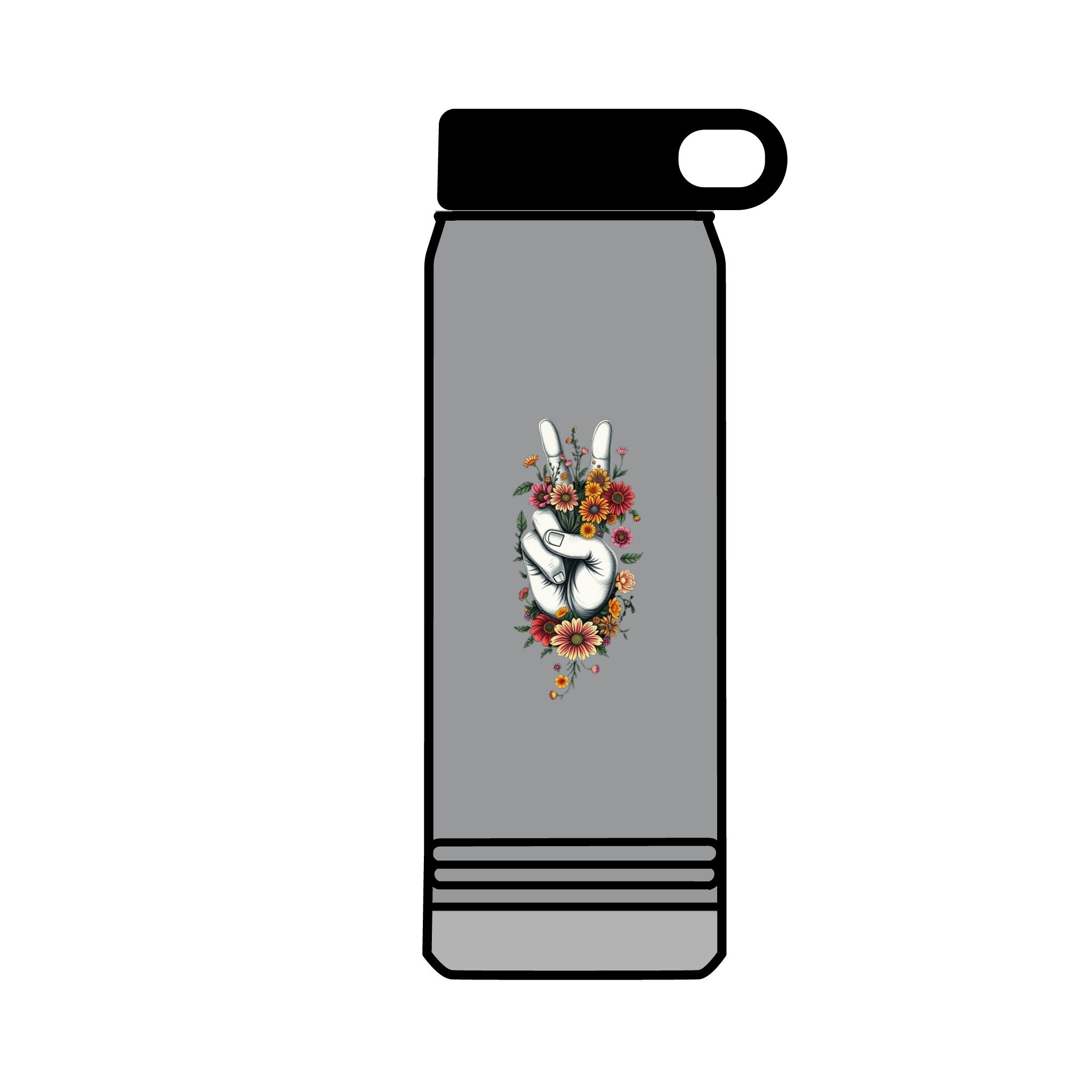Grow Peace 32oz Water Bottle