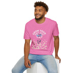 Grow Your Own Way Trans Pride Unisex T-Shirt - Floral Design for Garden Lovers