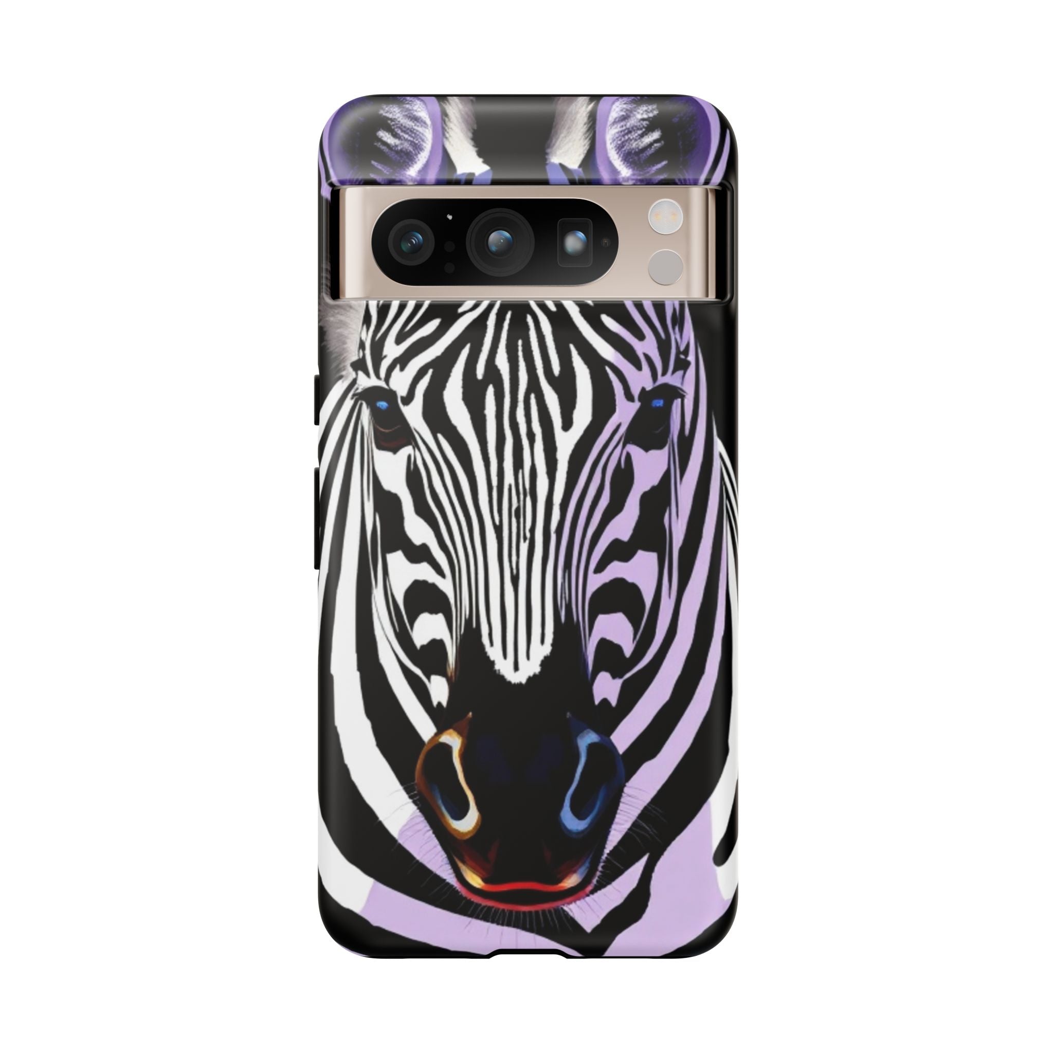 Android OR iPhone Compatible Cases - Zebra Design - Unique Tough Cases