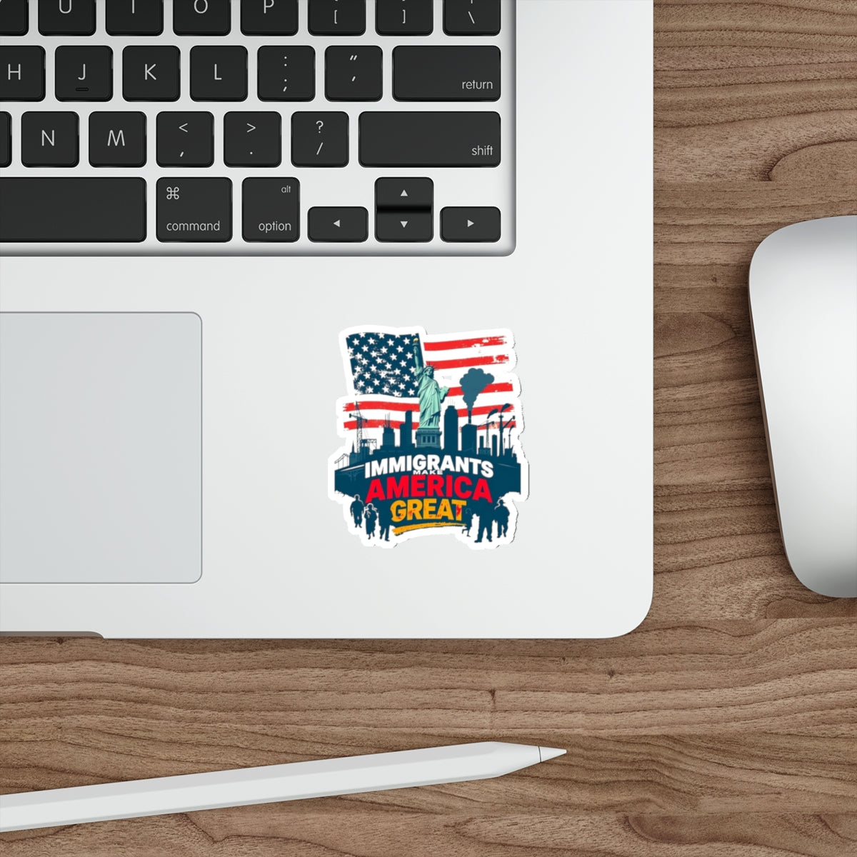 Die-Cut Stickers - Immigrants Make America Great Sticker