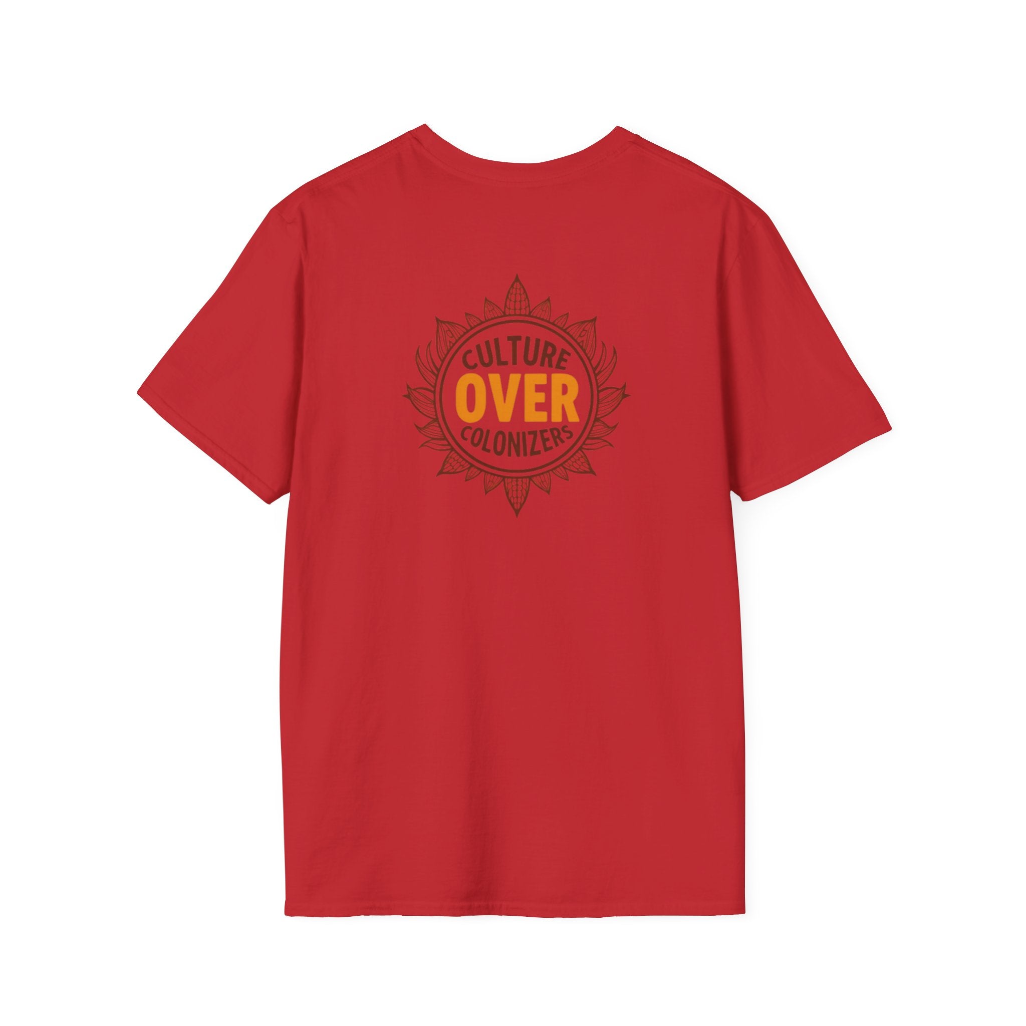Culture Over Colonizers Unisex Softstyle T-Shirt
