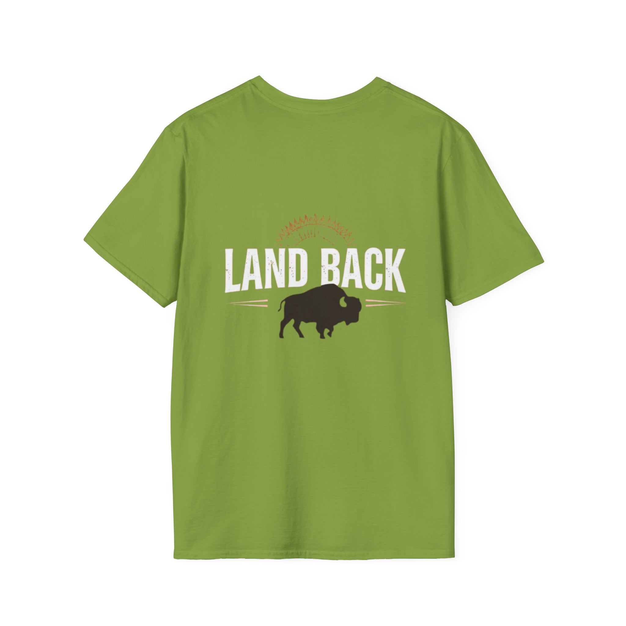 'Land Back' Unisex Softstyle T-shirt