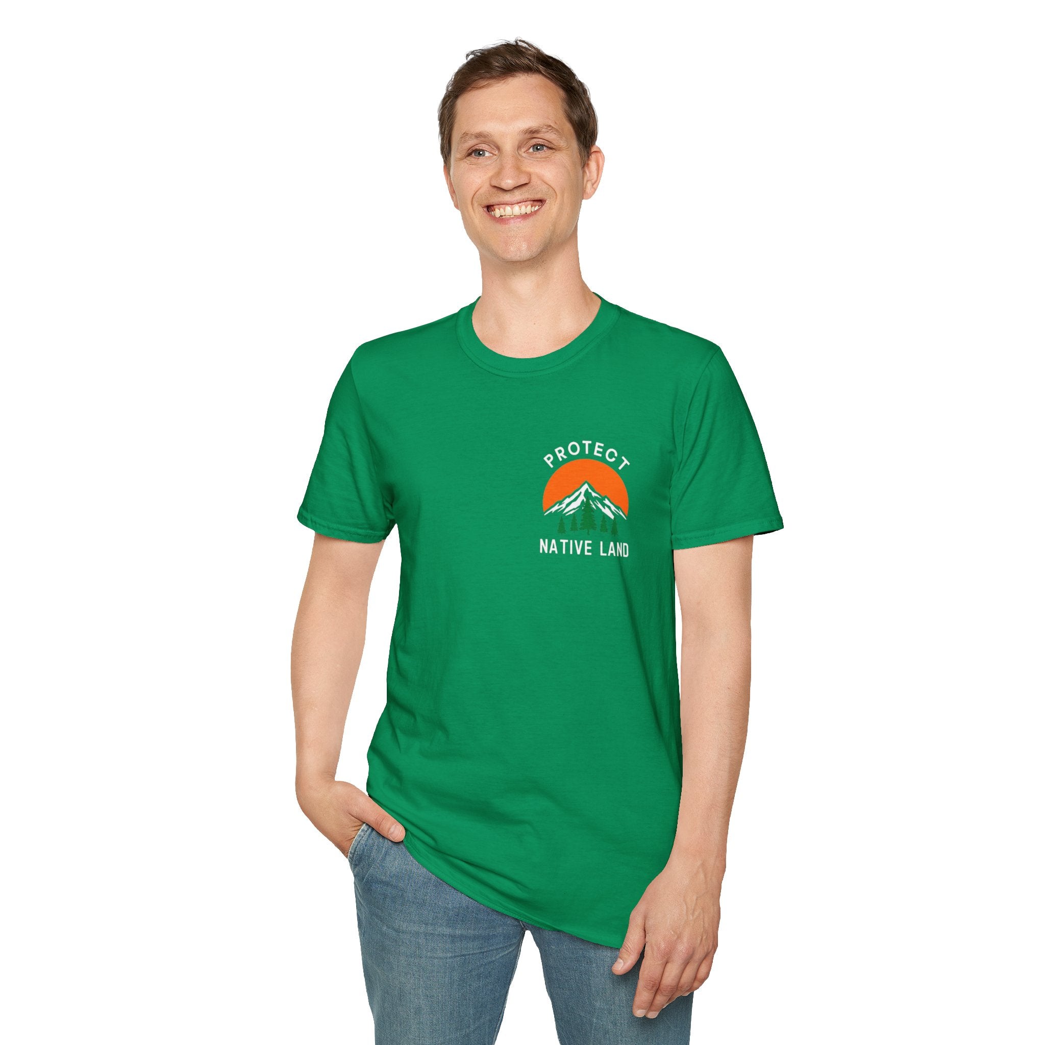 Protect Native Land Softstyle Unisex T-shirt