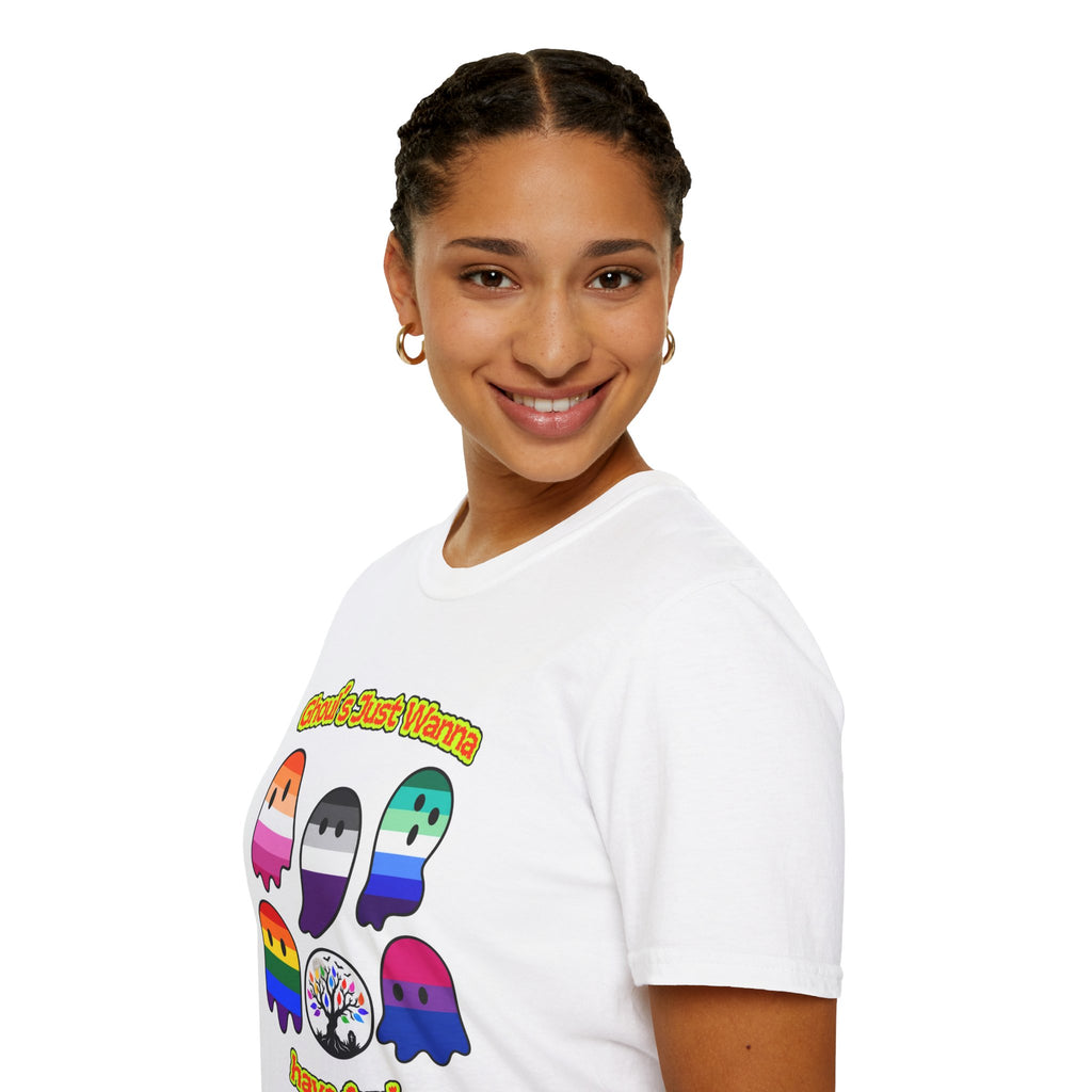 Ghouls Just Wanna Have Fun Pride Tree Las Vegas T-Shirt