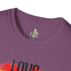 Pride Love Is Love Unisex Softstyle T-Shirt - EqualiTees.Me