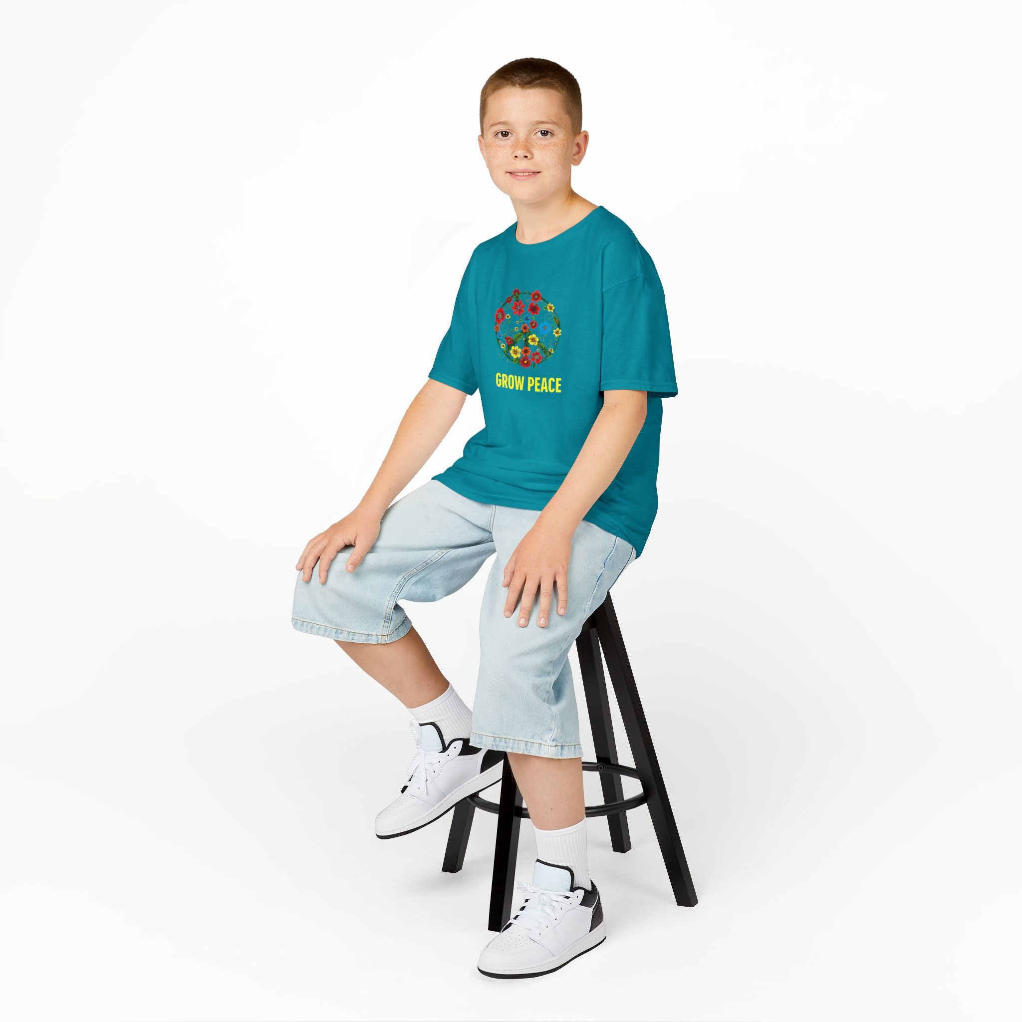 GROW PEACE Kids Heavy Cotton™ Tee