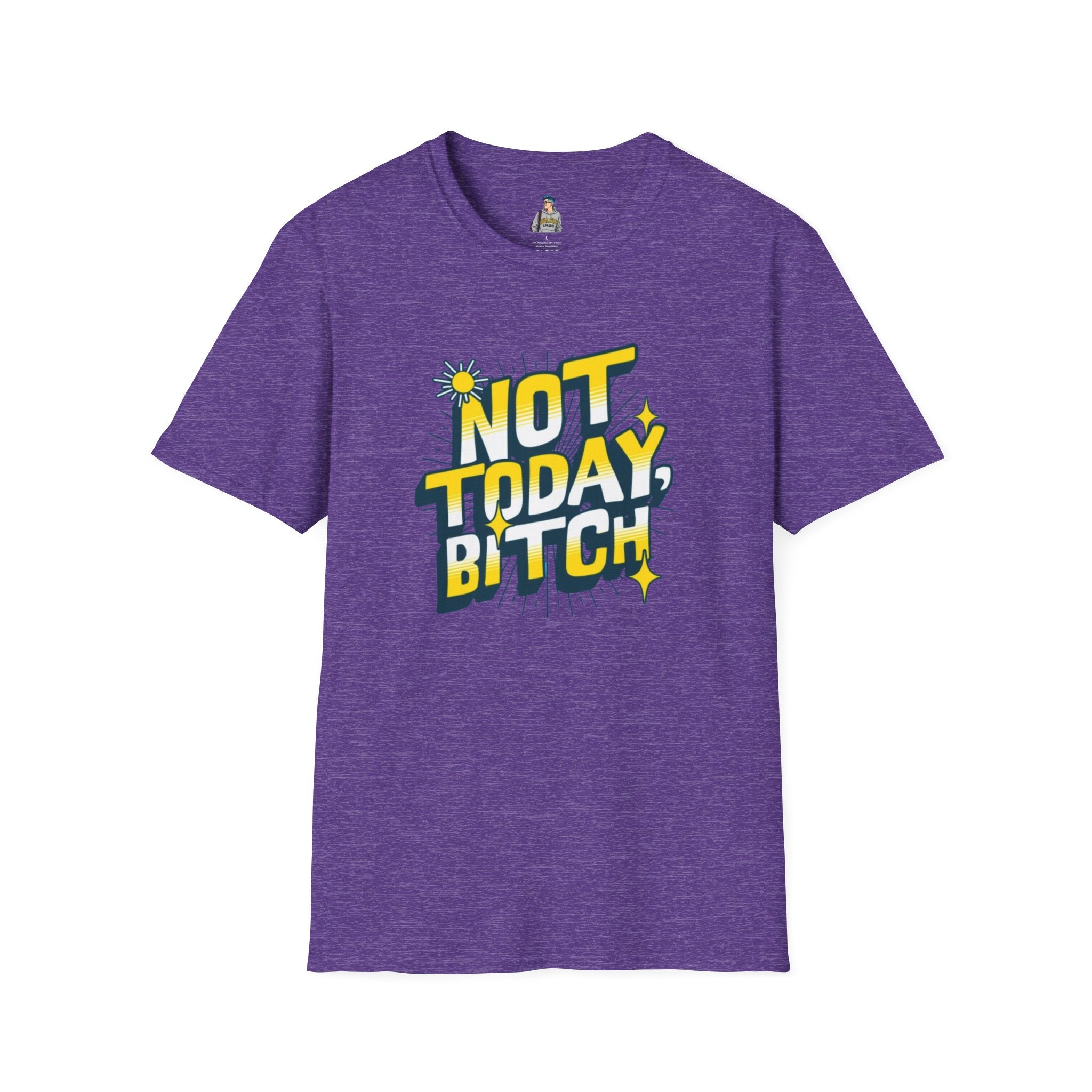 Not Today, Bitch Unisex Softstyle T-Shirt