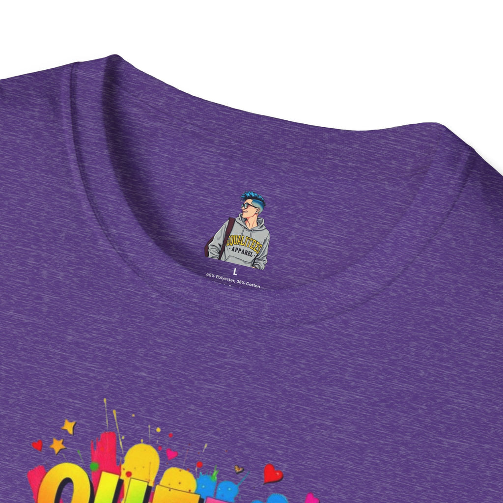 Queer Kids Matter Unisex Softstyle T-Shirt - Celebrate Inclusivity & Pride